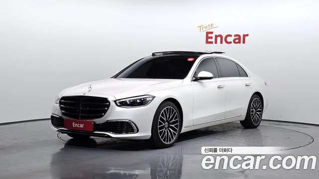 Mercedes-Benz S-Class W223 2022 Белый из Кореи