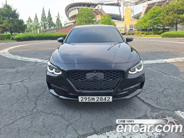 Hyundai Grandeur IG Hybrid 2019 Черный из Кореи