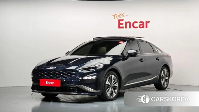 Kia K8 Hybrid 2022 Синий из Кореи