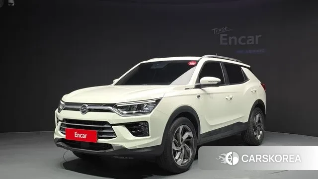 Ssangyong Beautiful Korando 2021 Белый из Кореи