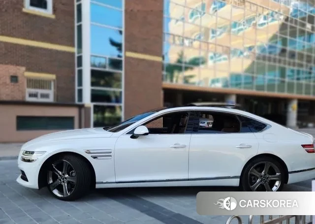 Genesis G80 (RG3) 2021 Белый из Кореи