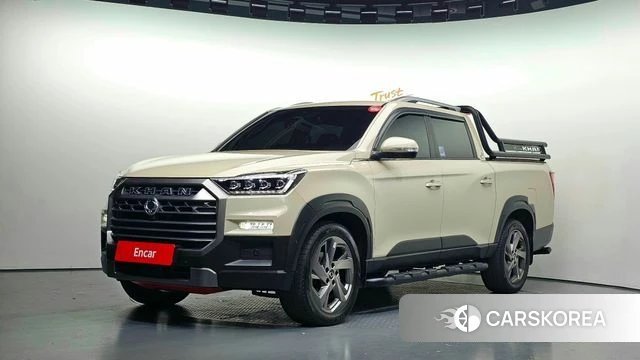 Ssangyong The New Rexton Sports Cannes 2023 Жемчужный цвет из Кореи