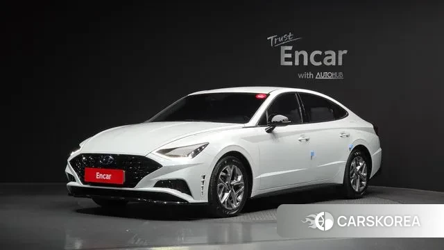 Hyundai Sonata (DN8) 2021 Белый из Кореи