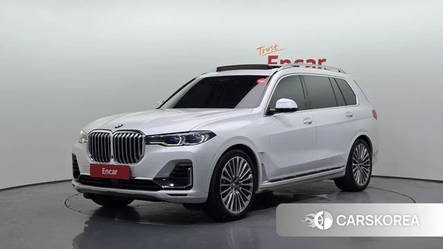 BMW X7 (G07) 2020 Белый из Кореи