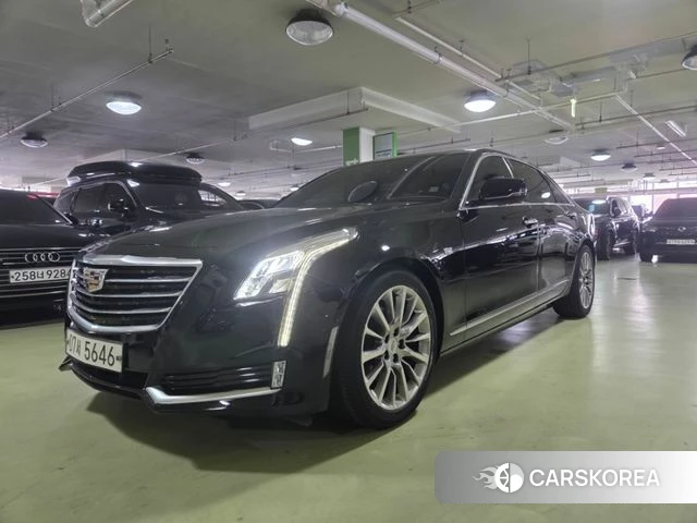 Cadillac CT6 2018 Черный из Кореи