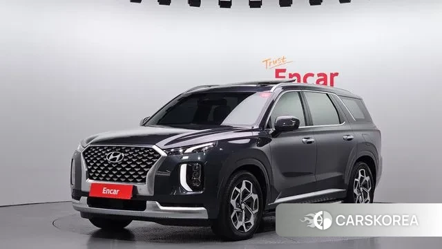 Hyundai Palisade 2020 Небесно-голубой из Кореи