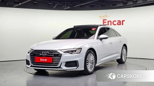 Audi A6 (C8) 2020 Белый из Кореи