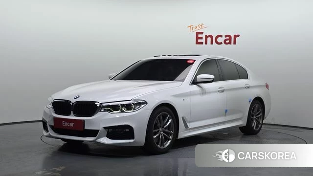 BMW 5 Series (G30) 2018 Белый из Кореи