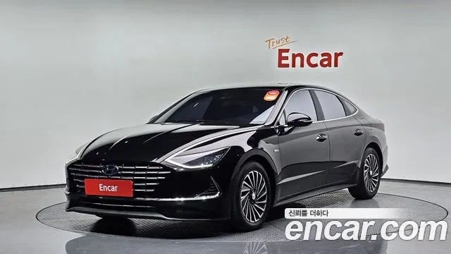 Hyundai Sonata Hybrid (DN8) 2019 Черный из Кореи