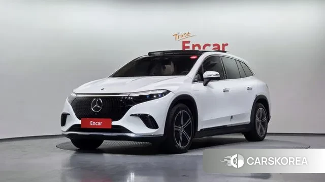 Mercedes-Benz EQS SUV X296 2023 Белый из Кореи