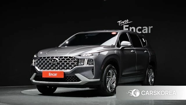 Hyundai The New Santa Fe 2021 Серый из Кореи