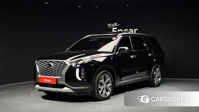 Hyundai Palisade 2021 Черный из Кореи