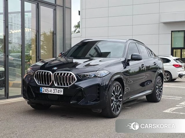 BMW X6 (G06) 2025 Черный из Кореи