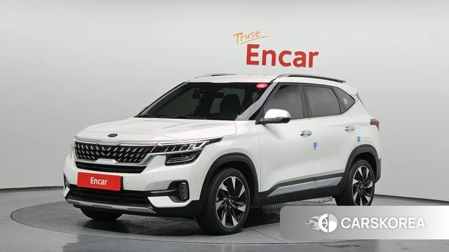 Kia Seltos 2021 Белый из Кореи