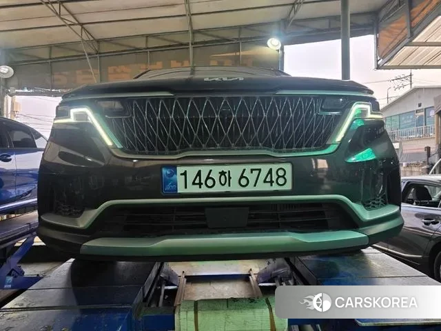 Kia Carnival 4th generation 2023 Серый из Кореи