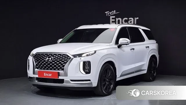 Hyundai Palisade 2021 Белый из Кореи