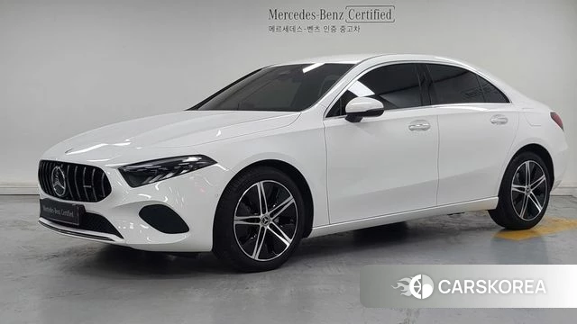 Mercedes-Benz A-Class W177 2024 Белый из Кореи
