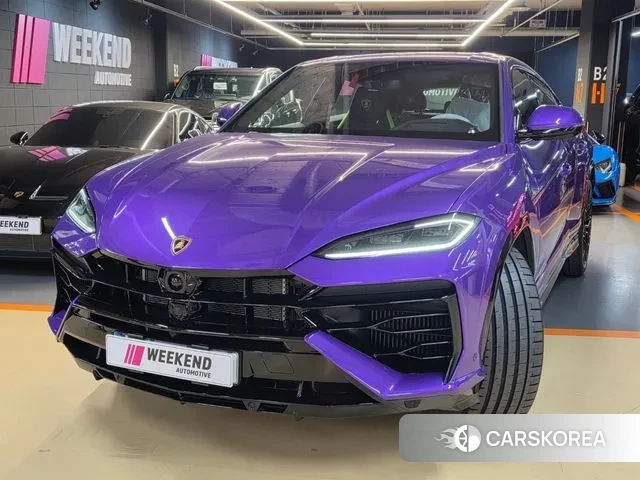 Lamborghini Urus 2025 Фиолетовый из Кореи