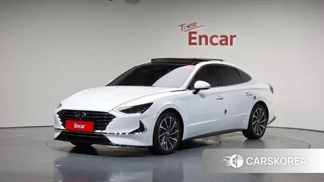 Hyundai Sonata (DN8) 2019 Белый из Кореи