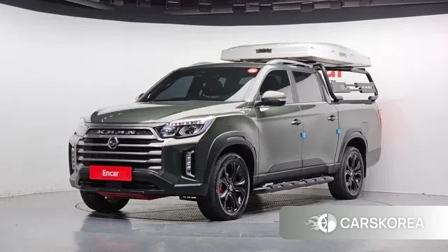 Ssangyong The New Rexton Sports Cannes 2021 Зеленый из Кореи