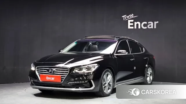Hyundai Grandeur IG 2018 Черный из Кореи