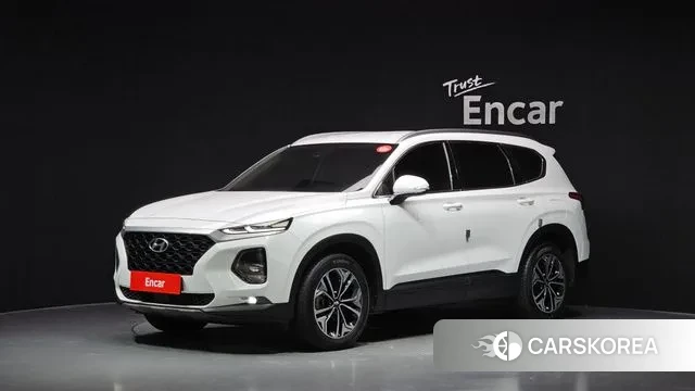 Hyundai Santa Fe TM 2018 Белый из Кореи