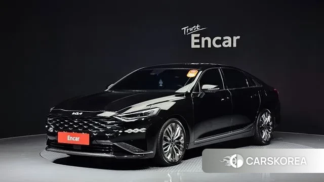 Kia K8 2021 Черный из Кореи