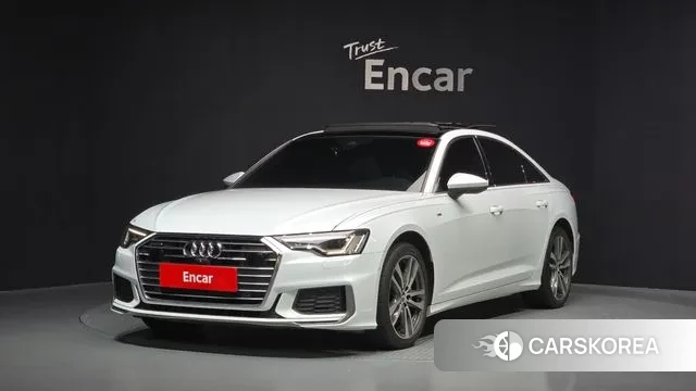 Audi A6 (C8) 2020 Белый из Кореи