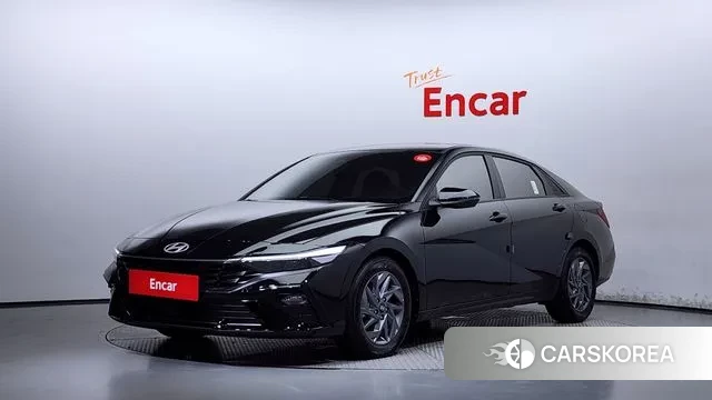 Hyundai The New Avante Hybrid (CN7) 2025 Черный из Кореи