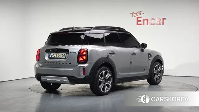 Mini Cooper S Countryman 2023 Серебристо-серый из Кореи