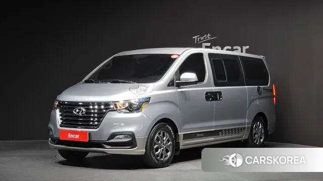 Hyundai The New Grand Starex 2018 Серебристо-серый из Кореи