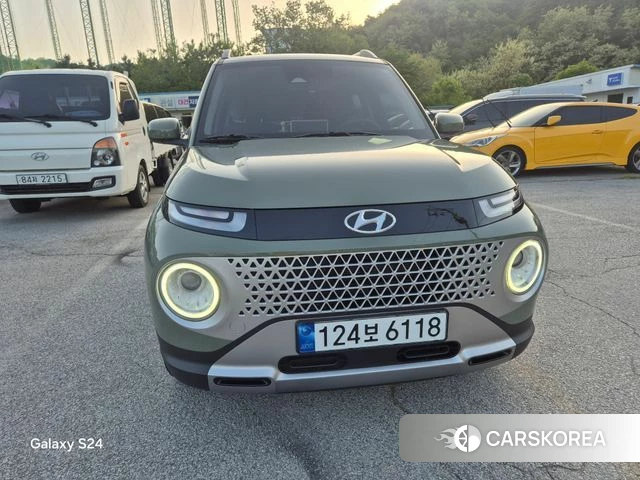 Hyundai Casper 2023 Светло-зеленый из Кореи