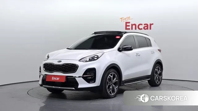 Kia Sportage The Bold 2018 Белый из Кореи