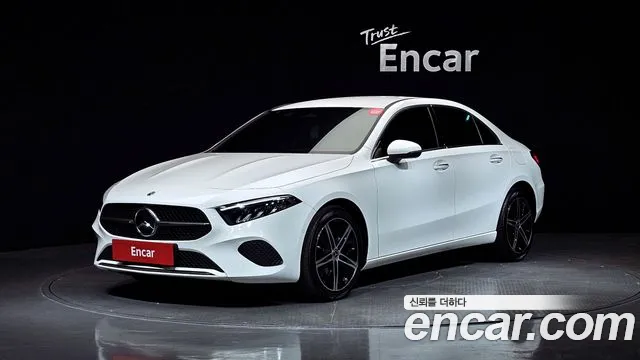 Mercedes-Benz A-Class W177 2024 Белый из Кореи