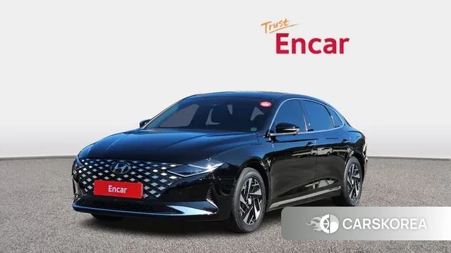 Hyundai The New Grandeur IG Hybrid 2019 Черный из Кореи