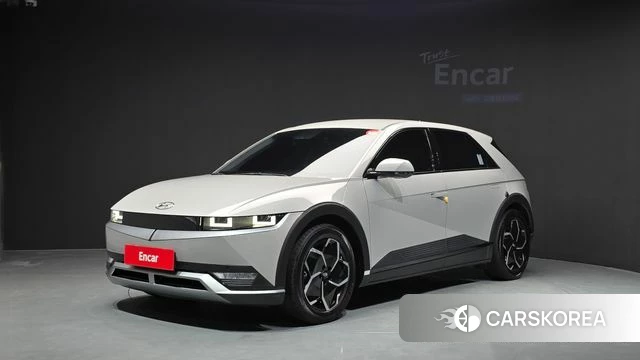 Hyundai Ionic 5 2021 Серебристо-серый из Кореи