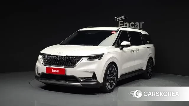 Kia Carnival 4th generation 2021 Белый из Кореи