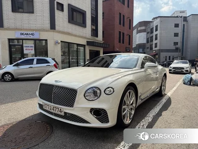 Bentley Continental GT 3rd Generation 2020 Белый из Кореи