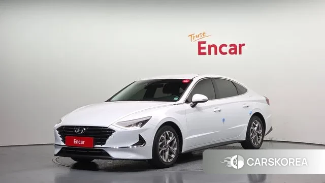 Hyundai Sonata (DN8) 2021 Белый из Кореи