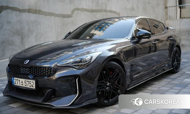 Kia Stinger Meister 2021 Серый из Кореи