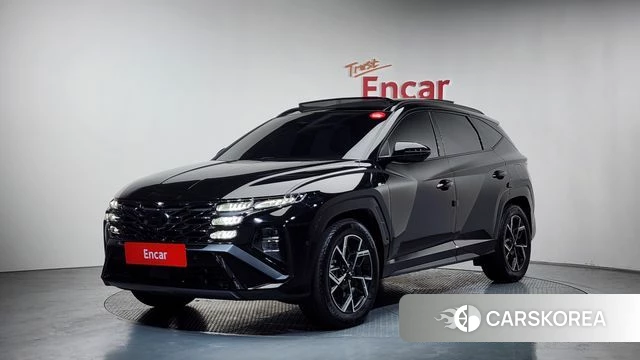 Hyundai The New Tucson Hybrid (NX4) 2025 Черный из Кореи