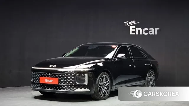 Hyundai Grandeur Hybrid (GN7) 2023 Черный из Кореи