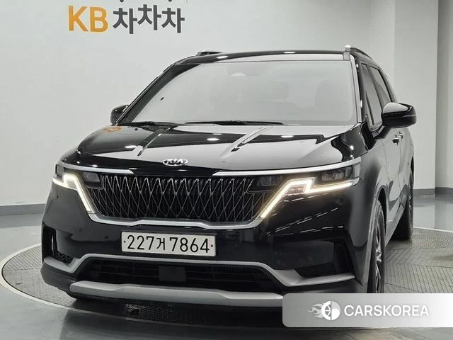 Kia Carnival 4th generation 2021 Черный из Кореи