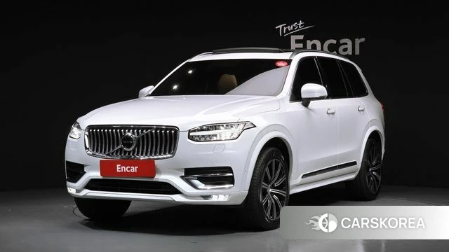 Volvo XC90 second Generation 2020 Белый из Кореи