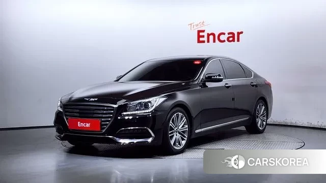 Genesis G80 2018 Черный из Кореи