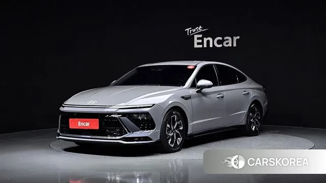 Hyundai Sonata D Edge (DN8) 2024 Светло-серебряный цвет из Кореи