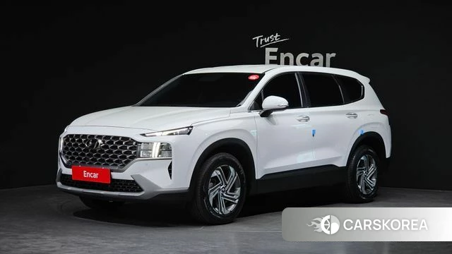 Hyundai The New Santa Fe 2022 Белый из Кореи
