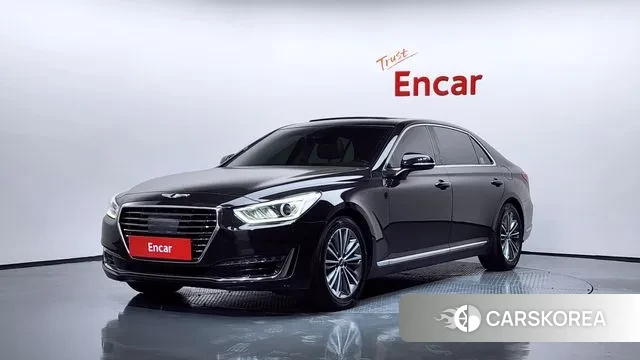 Genesis EQ900 2018 Черный из Кореи