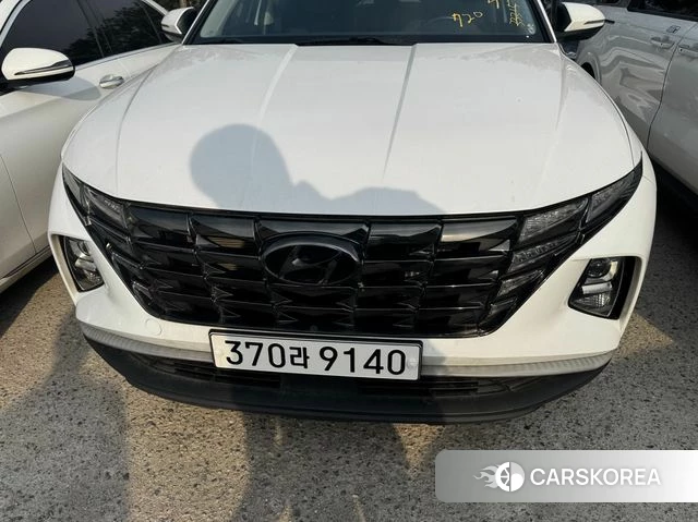 Hyundai Tucson (NX4) 2021 Белый из Кореи