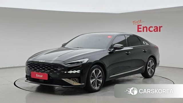 Kia K8 Hybrid 2023 Черный из Кореи
